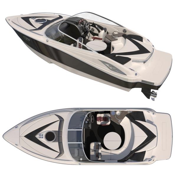 قایق موتوری - دانلود مدل سه بعدی قایق موتوری - آبجکت سه بعدی قایق موتوری -Motorboat 3d model - Motorboat 3d Object - Ship-کشتی